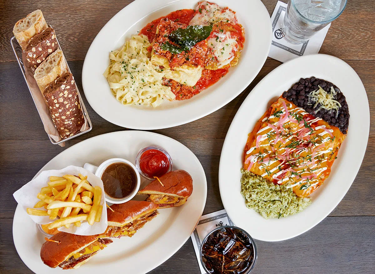 five great cheesecake factory menu in the world The Realty Paper