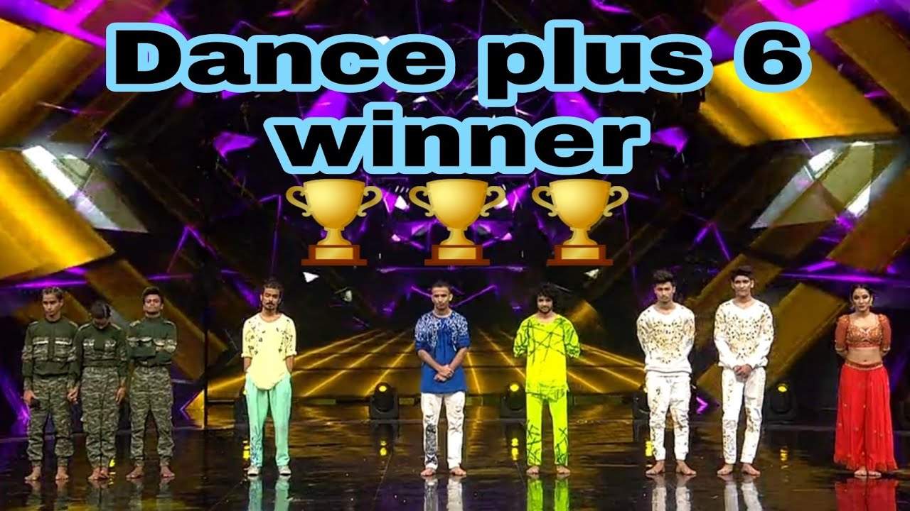 Who is the dance plus 6 winner?